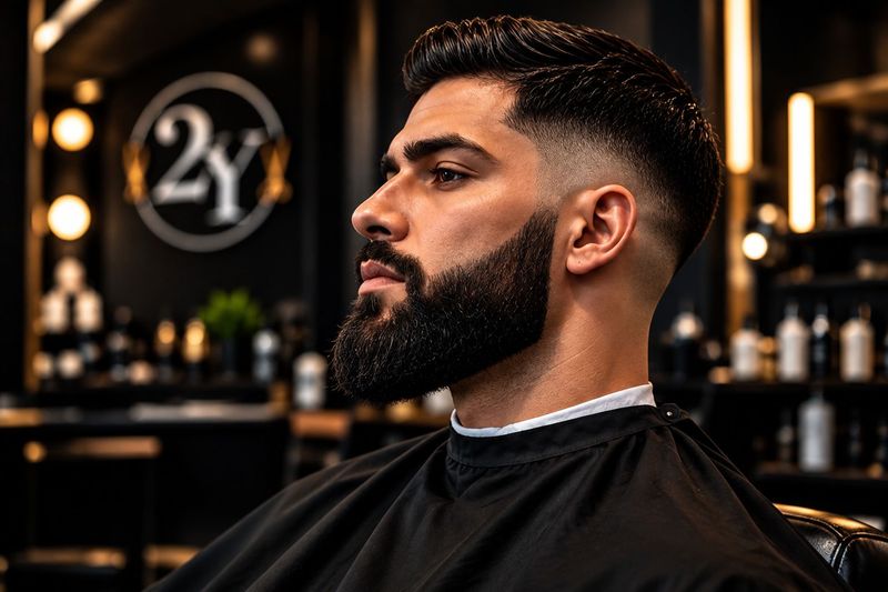 Coupe, barbe et shampoing chez Barber 2Y